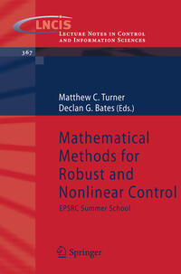 Vorderes Coverbild Mathematical Methods for Robust and Nonlinear Control