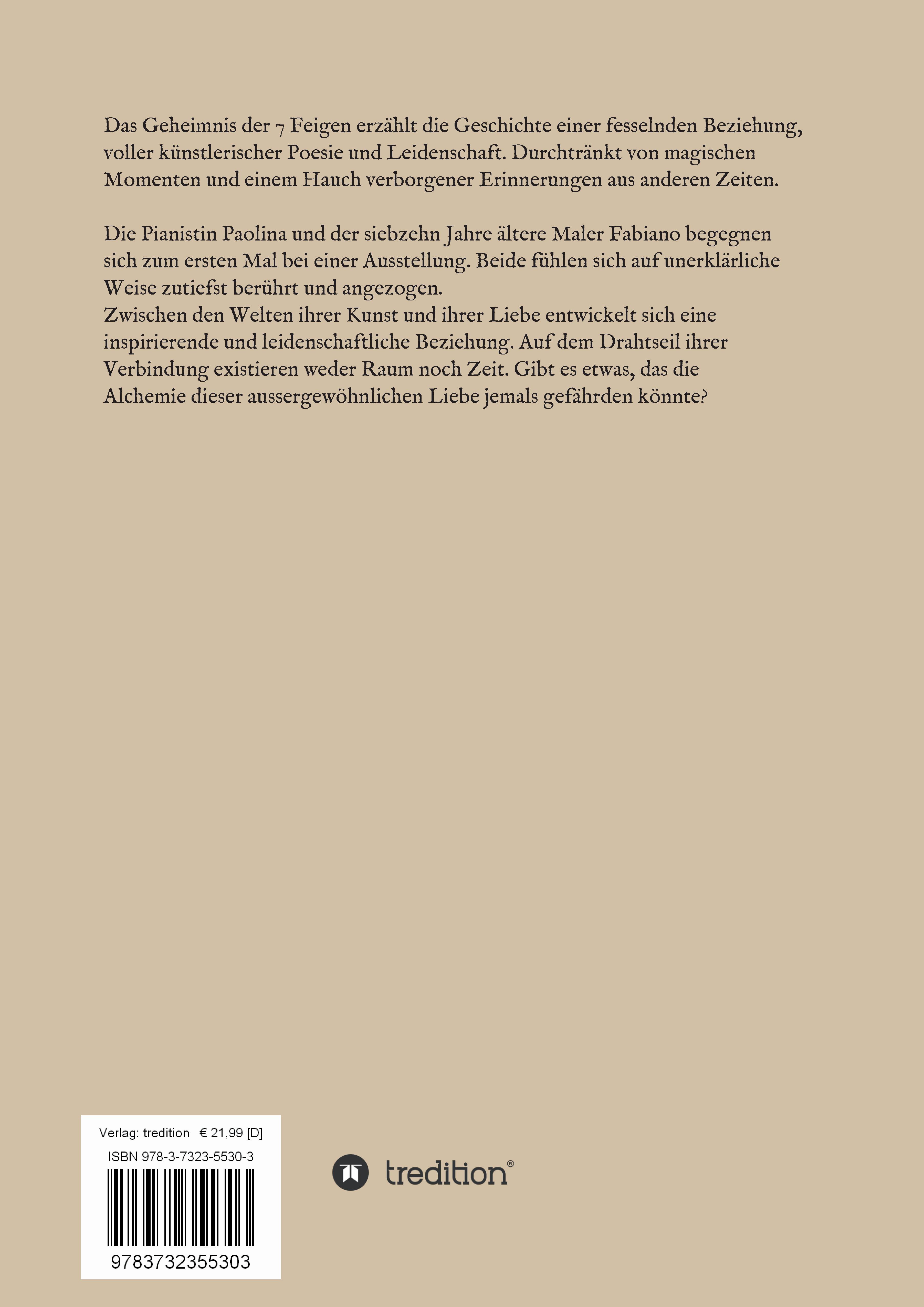 Rückseitencover DAS GEHEIMNIS DER 7 FEIGEN