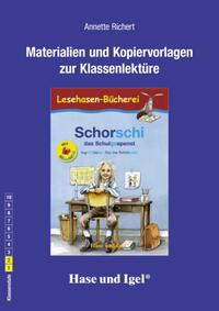 Vorderes Coverbild Begleitmaterial: Schorschi, das Schulgespenst / Silbenhilfe