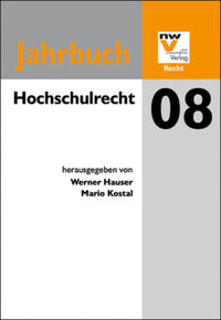 Vorderes Coverbild Hochschulrecht