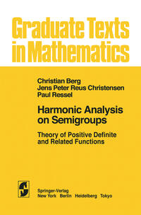 Vorderes Coverbild Harmonic Analysis on Semigroups