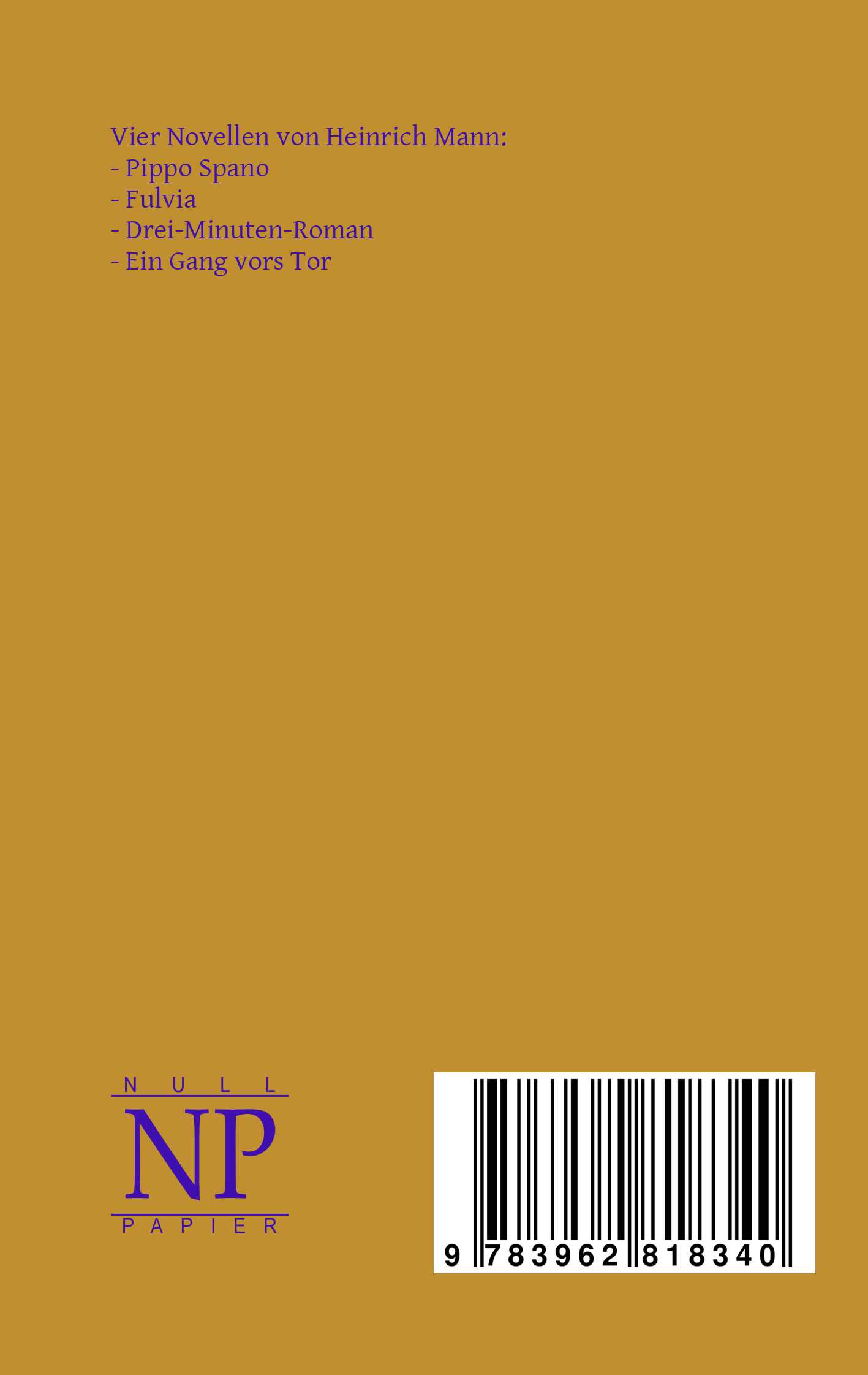 Rückseitencover Flöten und Dolche