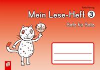 Vorderes Coverbild Mein Lese-Heft 3 – Satz für Satz
