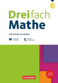 Vorderes Coverbild Dreifach Mathe - Zu allen Ausgaben - 6. Schuljahr