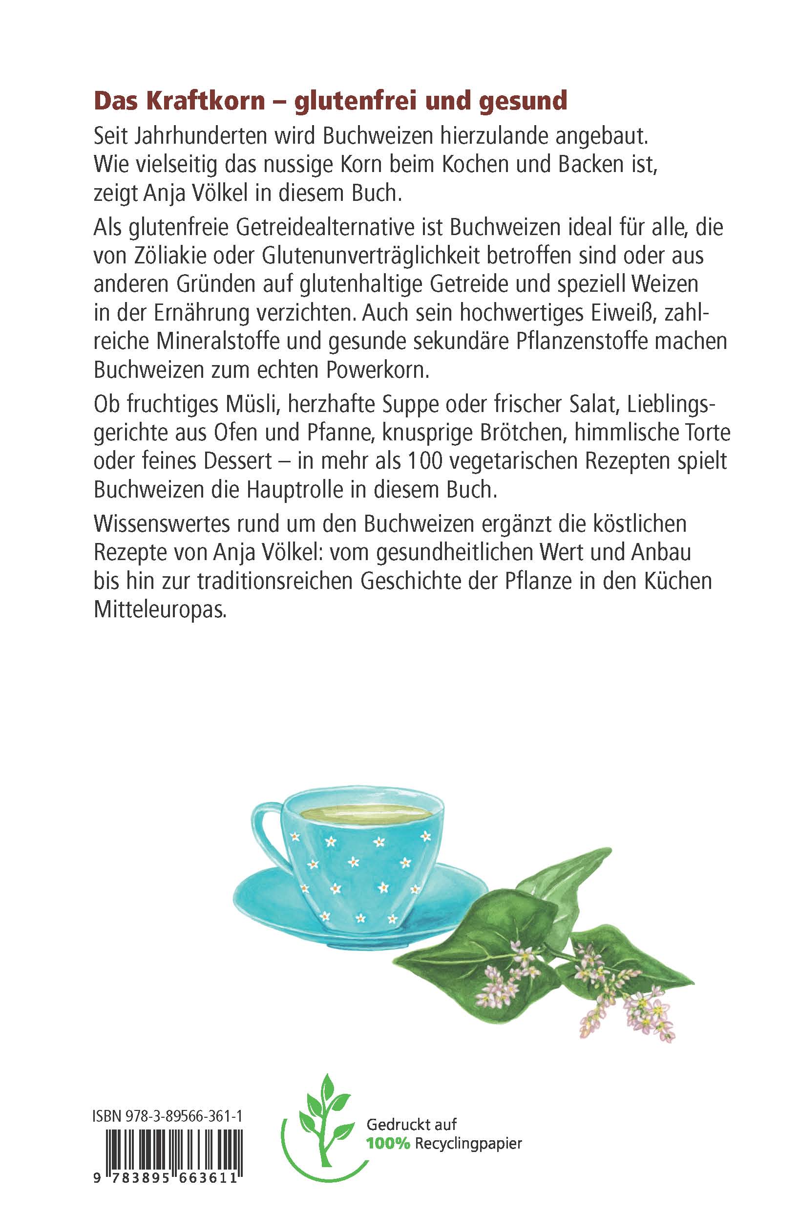 Rückseitencover Buchweizen - das Powerkorn