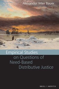 Vorderes Coverbild Empirical Studies on Questions of Need-Based Distributive Justice
