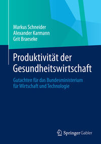 Vorderes Coverbild Produktivität der Gesundheitswirtschaft