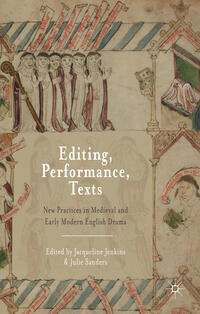 Vorderes Coverbild Editing, Performance, Texts