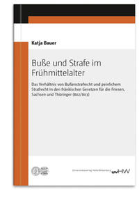 Vorderes Coverbild Buße und Strafe im Frühmittelalter