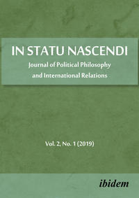 Vorderes Coverbild In Statu Nascendi