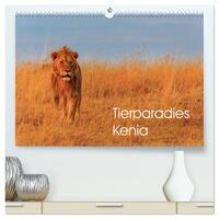 Vorderes Coverbild Tierparadies Kenia (hochwertiger Premium Wandkalender 2026 DIN A2 quer), Kunstdruck in Hochglanz