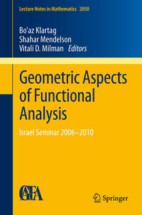 Vorderes Coverbild Geometric Aspects of Functional Analysis