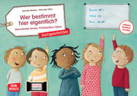 Vorderes Coverbild Wer bestimmt hier eigentlich? Demokratie lernen, Partizipation leben. Kamishibai Bildkartenset