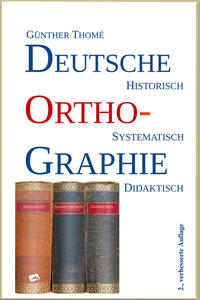 Vorderes Coverbild Deutsche Orthographie