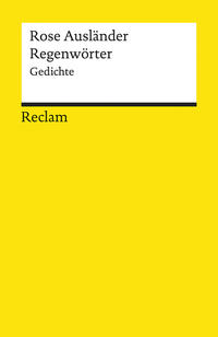 Vorderes Coverbild Regenwörter. Gedichte