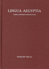 Vorderes Coverbild Lingua Aegyptia Bd. 28 (2020)