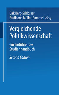 Vorderes Coverbild Vergleichende Politikwissenschaft