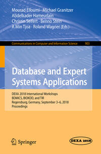Vorderes Coverbild Database and Expert Systems Applications