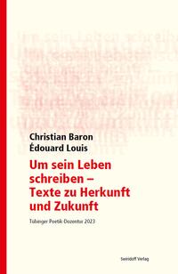 Vorderes Coverbild Um sein Leben schreiben - Texte zu Herkunft und Zukunft