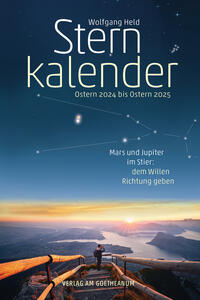 Vorderes Coverbild Sternkalender Ostern 2024 bis Ostern 2025