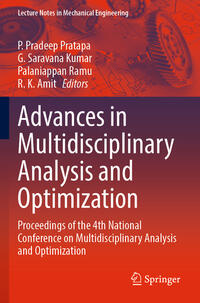 Vorderes Coverbild Advances in Multidisciplinary Analysis and Optimization