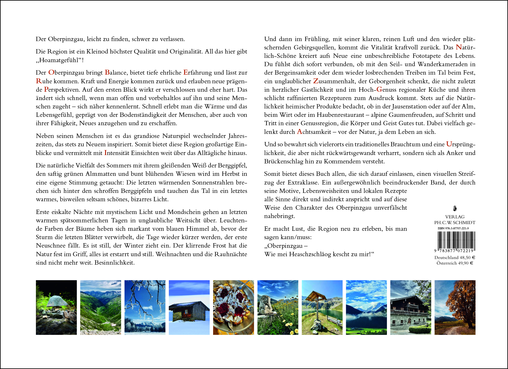 Rückseitencover Oberpinzgau