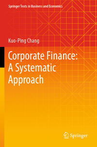 Vorderes Coverbild Corporate Finance: A Systematic Approach