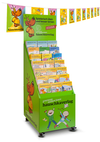 Vorderes Coverbild Paket "Spielerisch üben und besser lernen" in der Holzgondel
