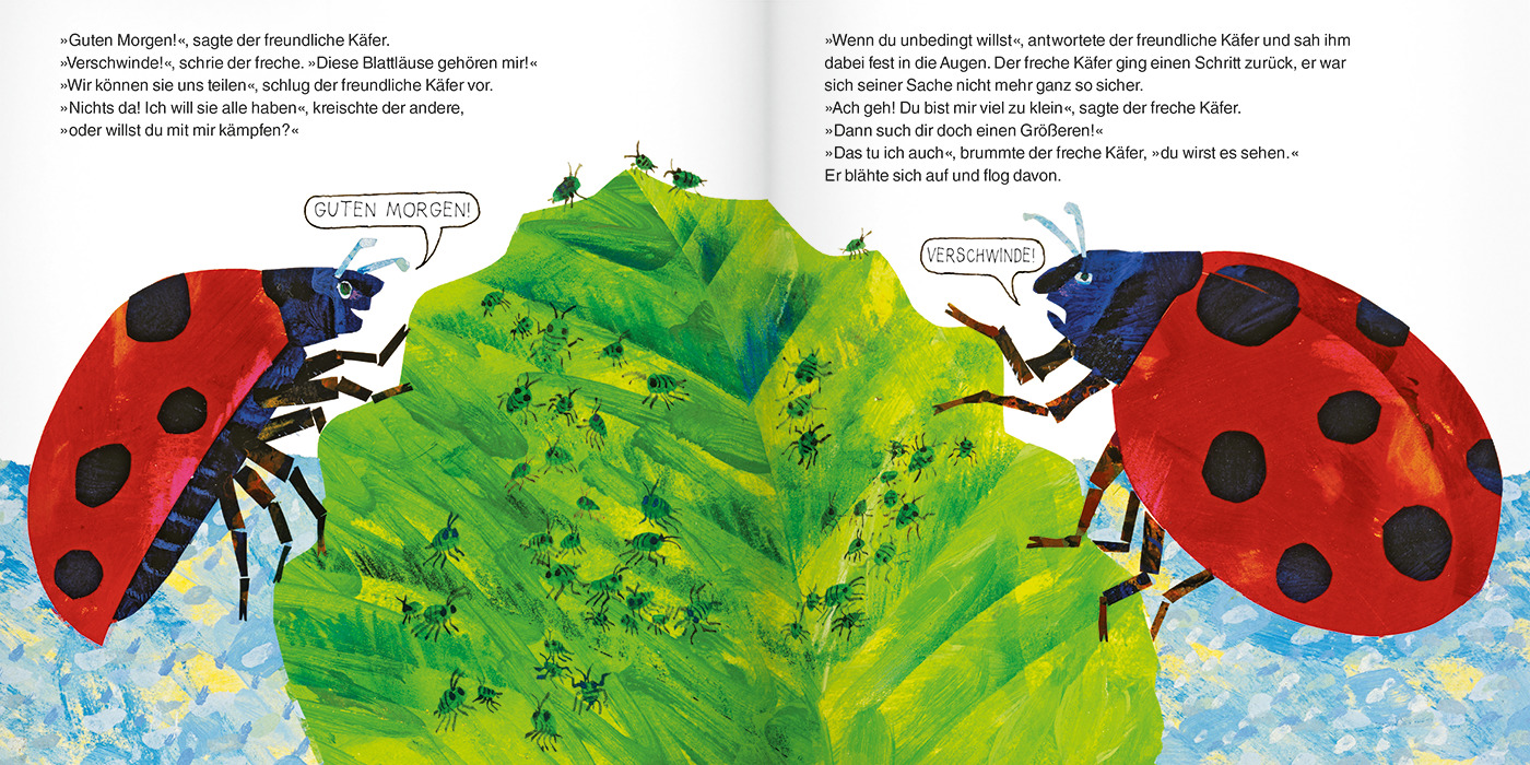 Beispielinhalt (Bild) Der kleine Käfer Immerfrech