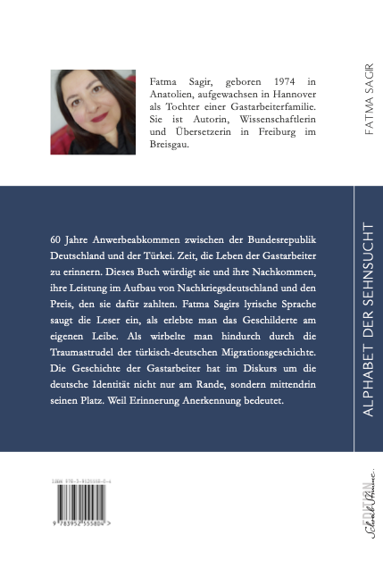 Rückseitencover Alphabet der Sehnsucht