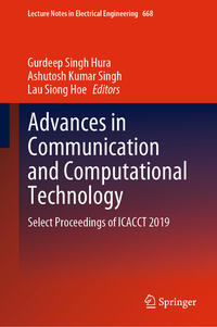 Vorderes Coverbild Advances in Communication and Computational Technology