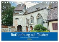 Vorderes Coverbild Rothenburg o.d. Tauber - Ansichten einer mittelalterlichen Stadt (Wandkalender 2026 DIN A4 quer), CALVENDO Monatskalender
