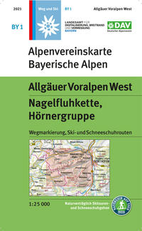 Vorderes Coverbild Allgäuer Voralpen West, Nagelfluhkette, Hörnergruppe