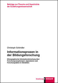 Vorderes Coverbild Informationspraxen in der Bildungsforschung