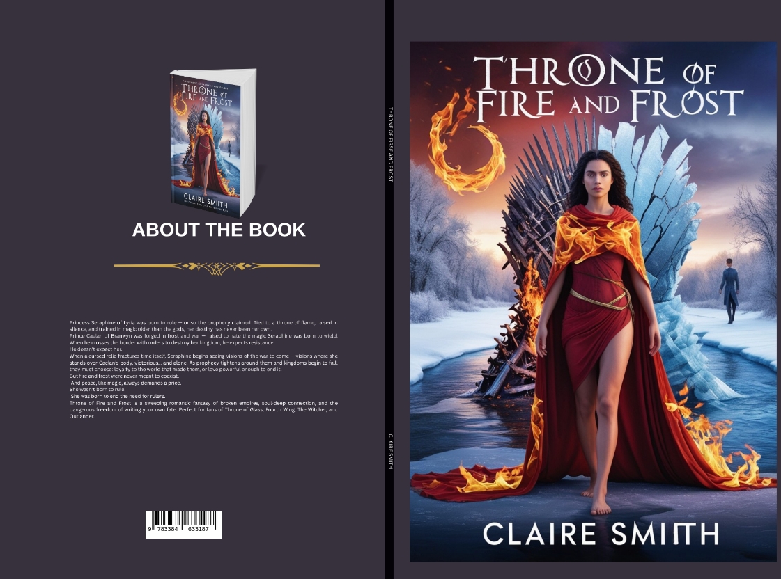 Gesamtes Coverbild THRONE OF FIRE AND FROST