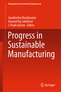 Vorderes Coverbild Progress in Sustainable Manufacturing