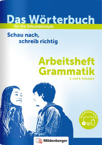 Vorderes Coverbild Das Wörterbuch für die Sekundarstufe – Arbeitsheft Grammatik