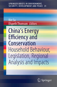 Vorderes Coverbild China's Energy Efficiency and Conservation