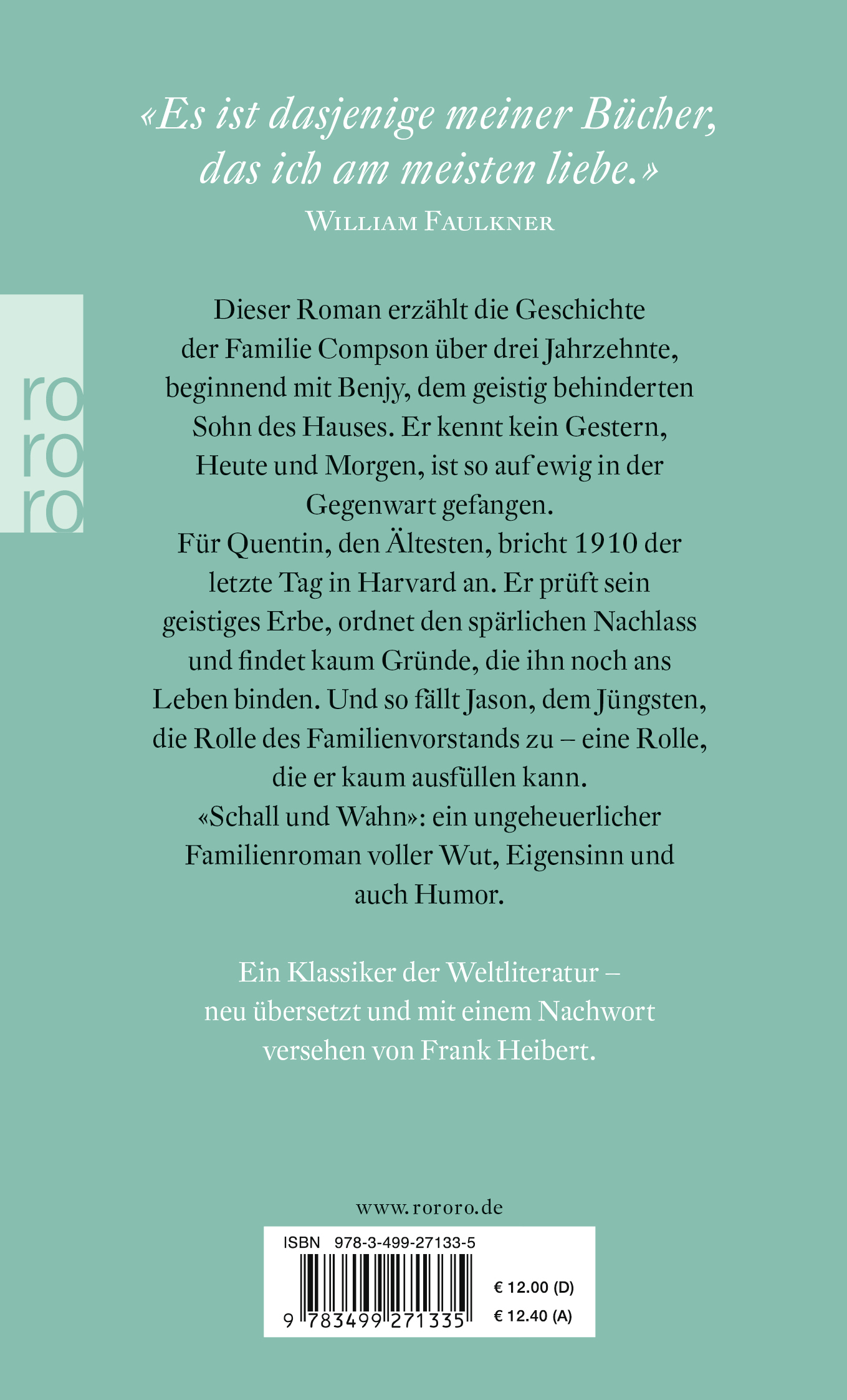 Rückseitencover Schall und Wahn