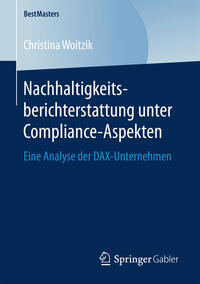 Vorderes Coverbild Nachhaltigkeitsberichterstattung unter Compliance-Aspekten
