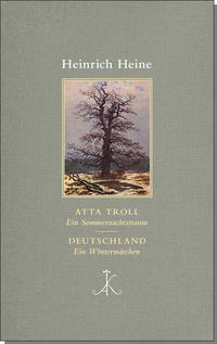 Vorderes Coverbild Atta Troll. Ein Sommernachtstraum/ Deutschland. Ein Wintermärchen