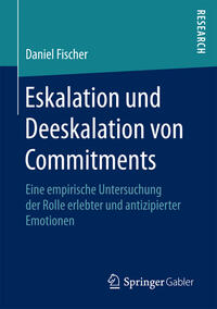 Vorderes Coverbild Eskalation und Deeskalation von Commitments