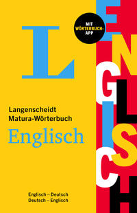 Vorderes Coverbild Langenscheidt Matura-Wörterbuch Englisch