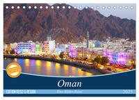 Vorderes Coverbild Oman - Eine Bilder-Reise (Tischkalender 2025 DIN A5 quer), CALVENDO Monatskalender