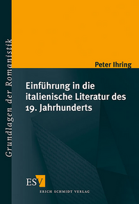 Vorderes Coverbild Einführung in die italienische Literatur des 19. Jahrhunderts