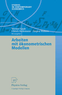 Vorderes Coverbild Arbeiten mit ökonometrischen Modellen