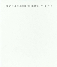 Vorderes Coverbild Tagebuch No. 10. 1913
