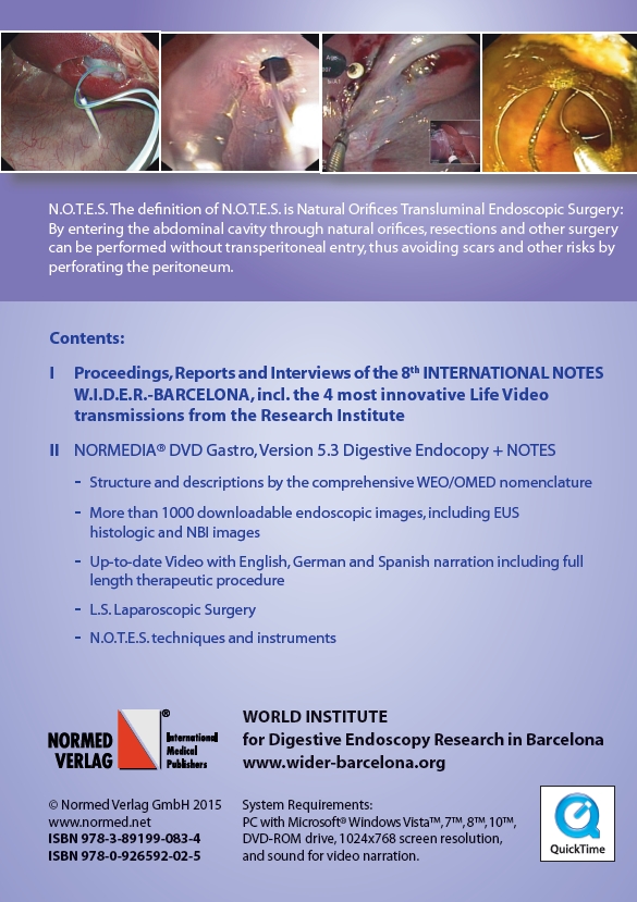 Rückseitencover Digestive Endoscopy + N.O.T.E.S.