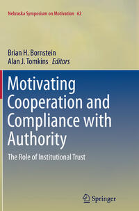 Vorderes Coverbild Motivating Cooperation and Compliance with Authority