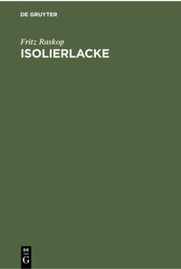 Vorderes Coverbild Isolierlacke